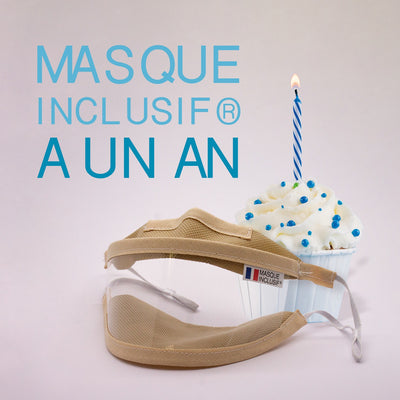 Masque Inclusif® célèbre sa première année !
