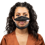 Black Transparent Mask - Elastic - Size S - (€ 7.90 / pc)
