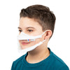 White Transparent Mask - Elastic - Size XS - (5.50 € / pc)