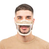 Masque Transparent Crème - élastiques - Taille M - (8,40€/pc)