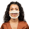 Cream Transparent Mask - Elastic - Size S - (€ 7.90 / pc)