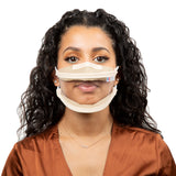 Masque Transparent Crème - élastiques - Taille S - (8,40€/pc)